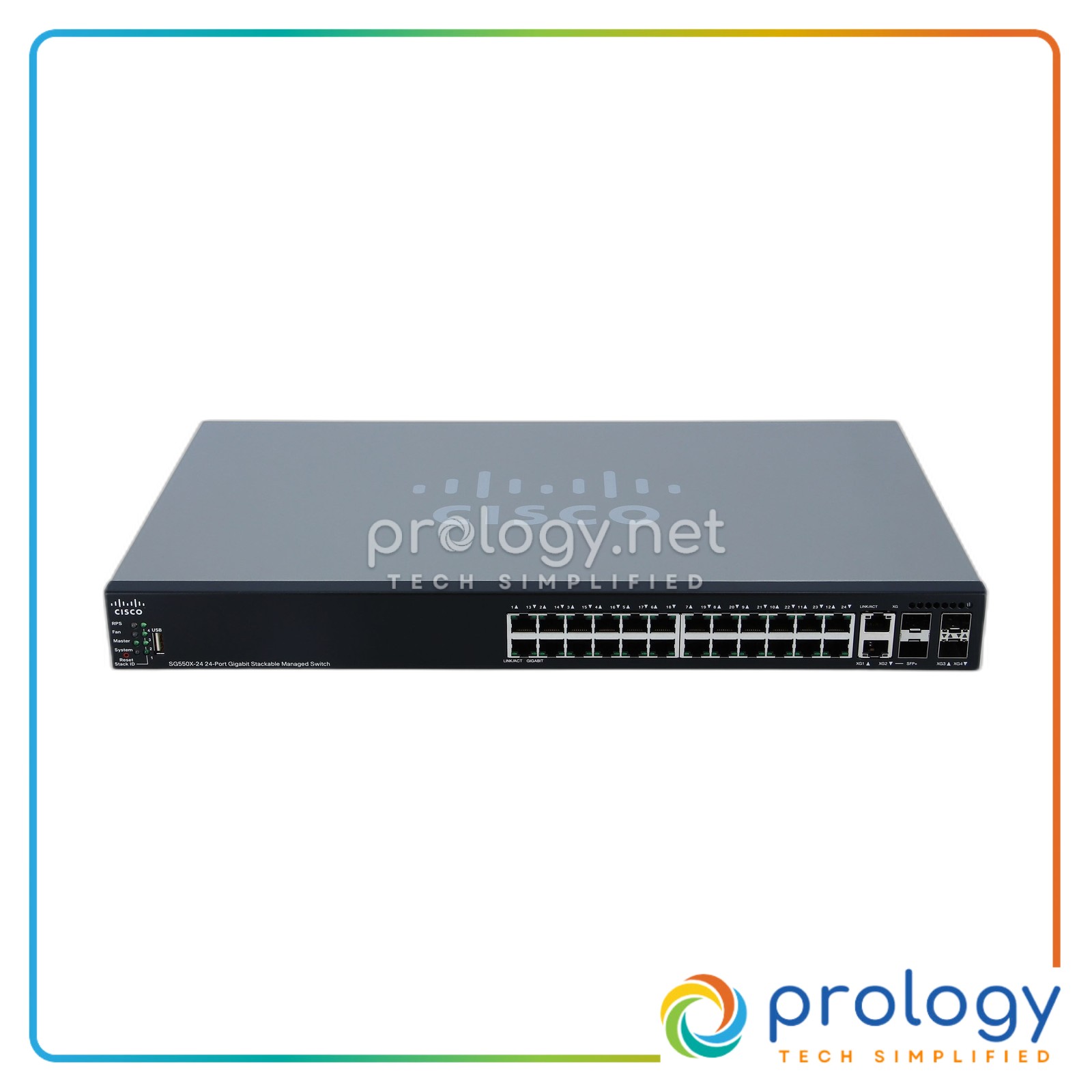 Cisco SG550X-24-K9 product image