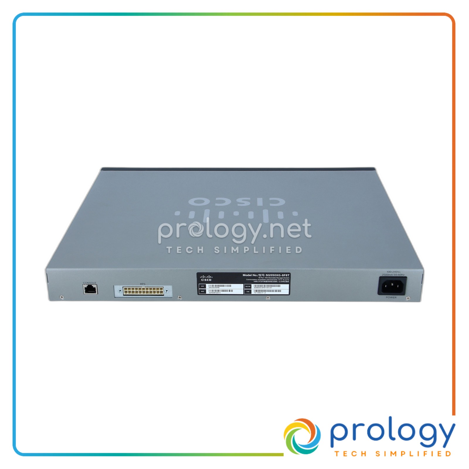 SG500XG-8F8T-K9 product image