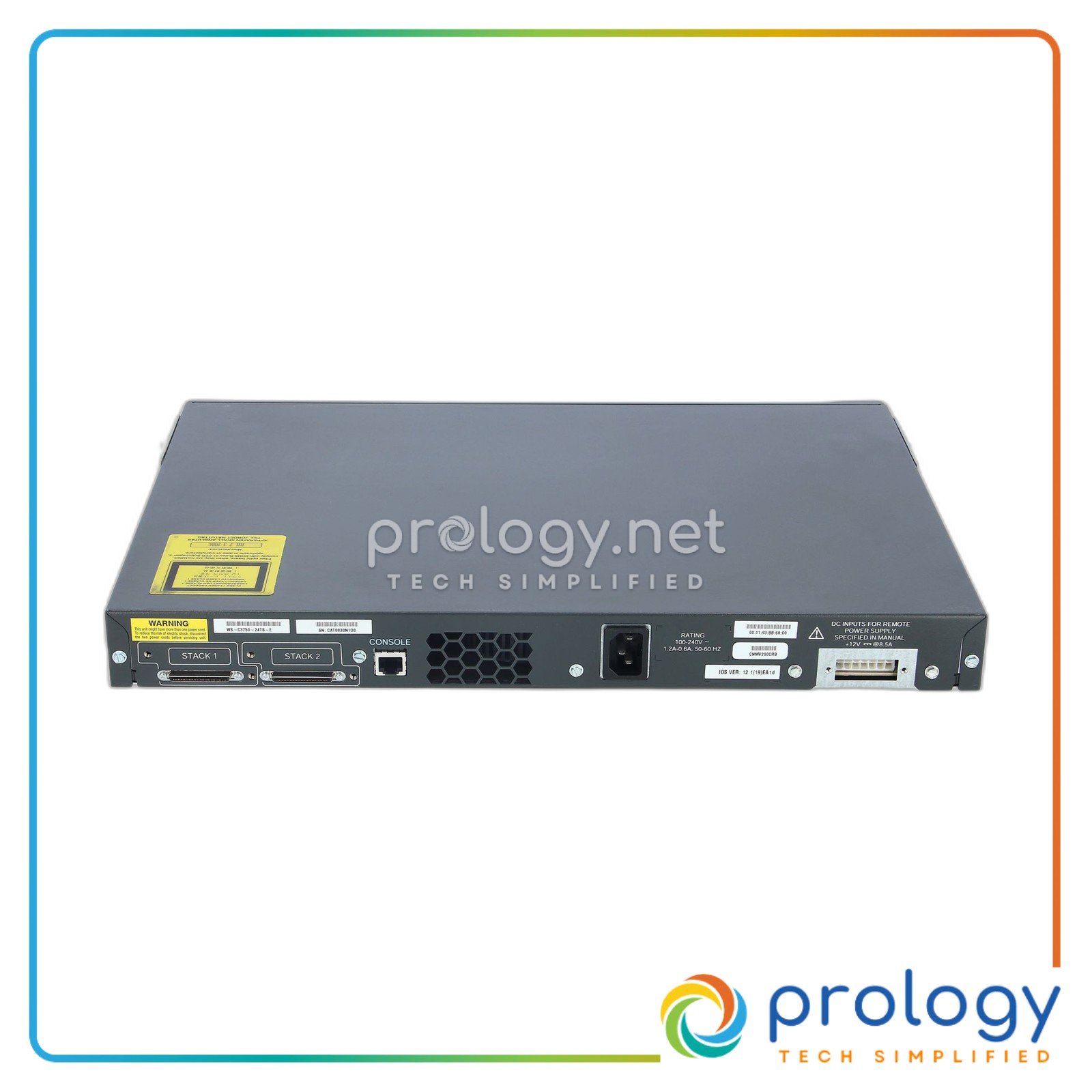 Cisco WS-C3750-24TS-E product image