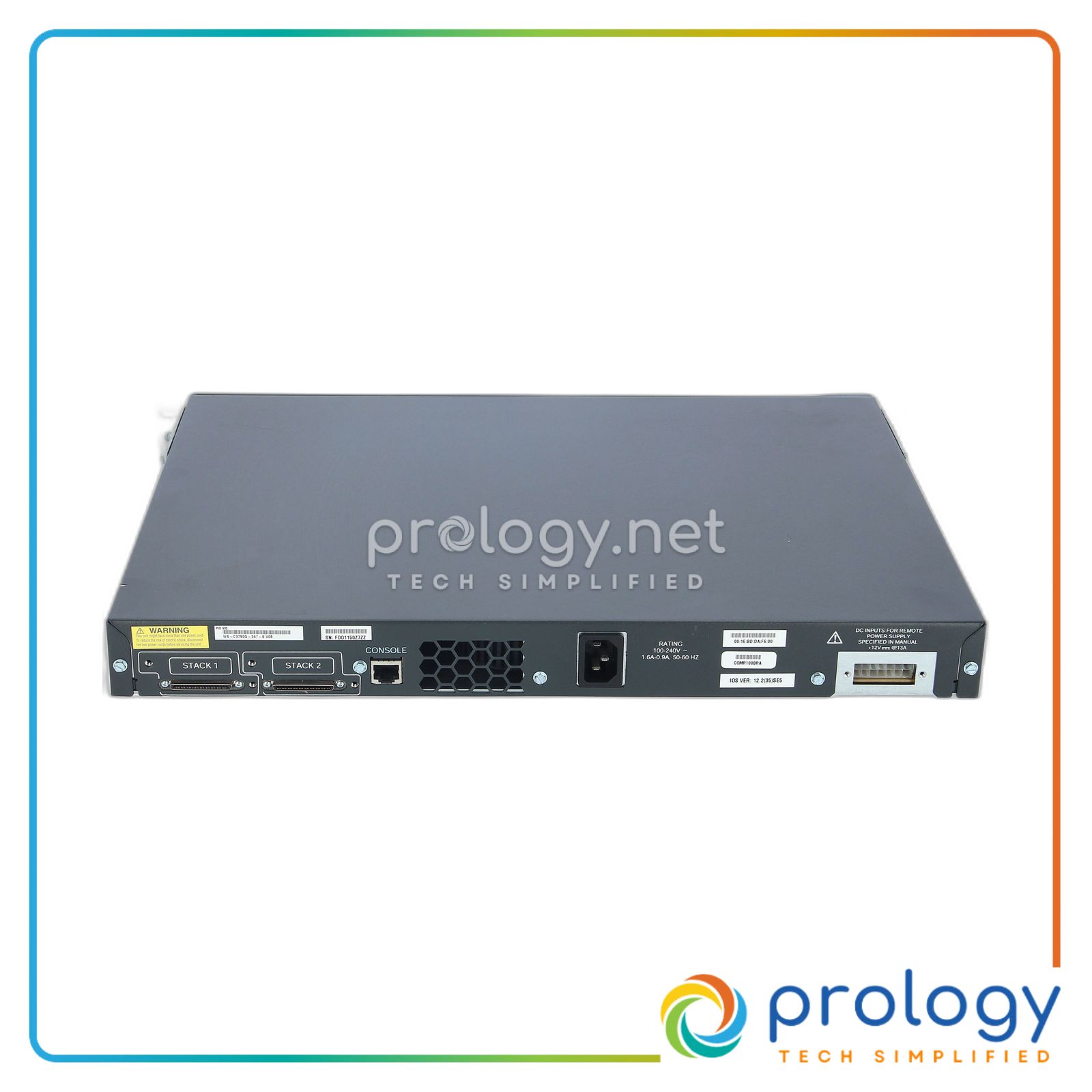 WS-C3750G-24T-S product image