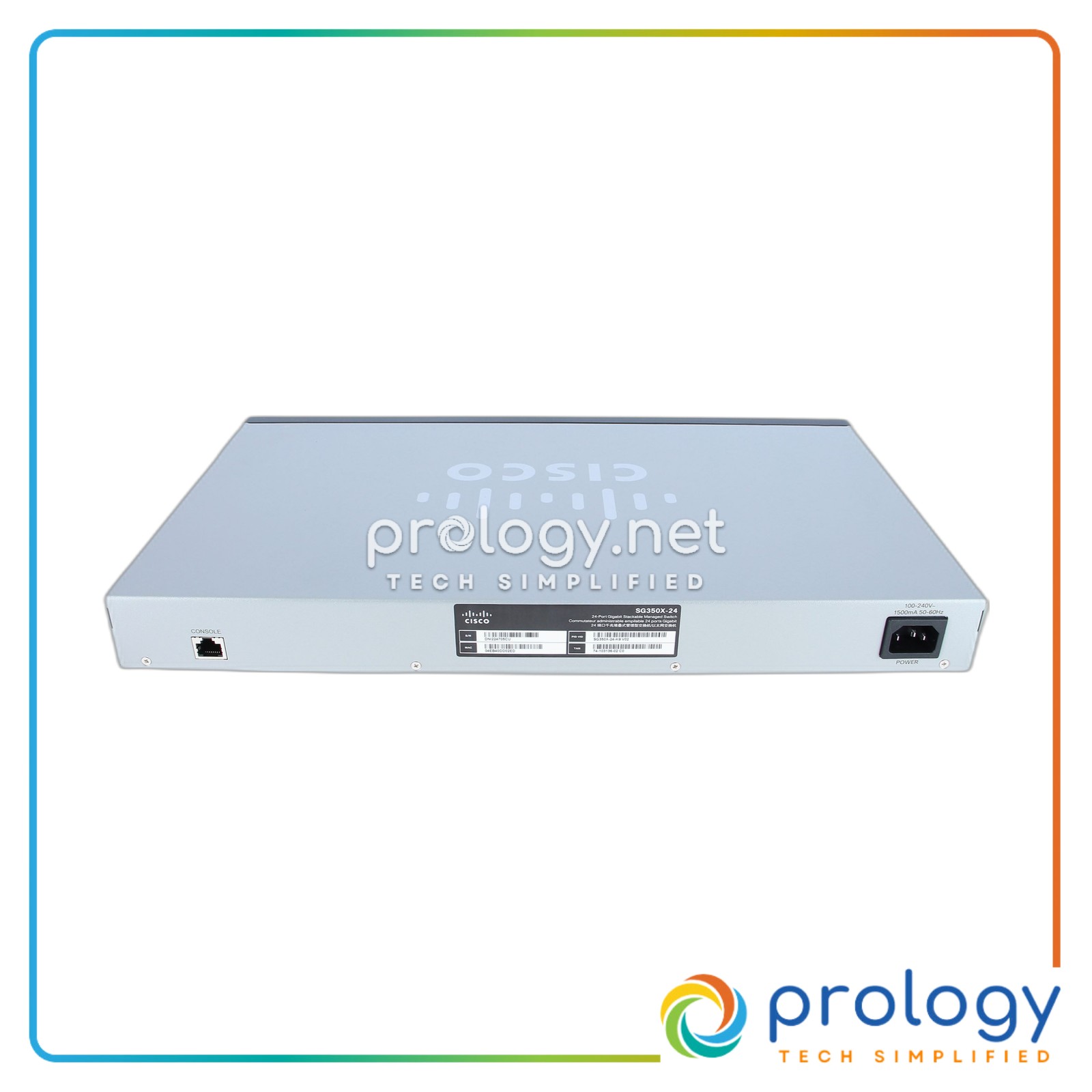 Cisco SG350X-24-K9-AU product image