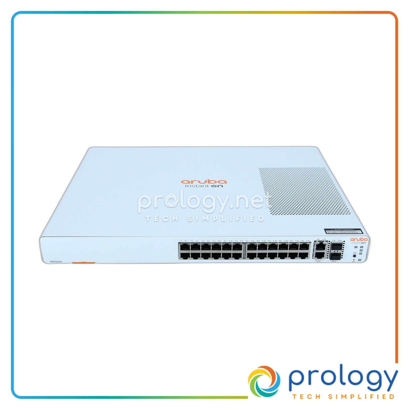 Aruba Instant On 1960 24G 2XGT 2SFP+ Switch product image