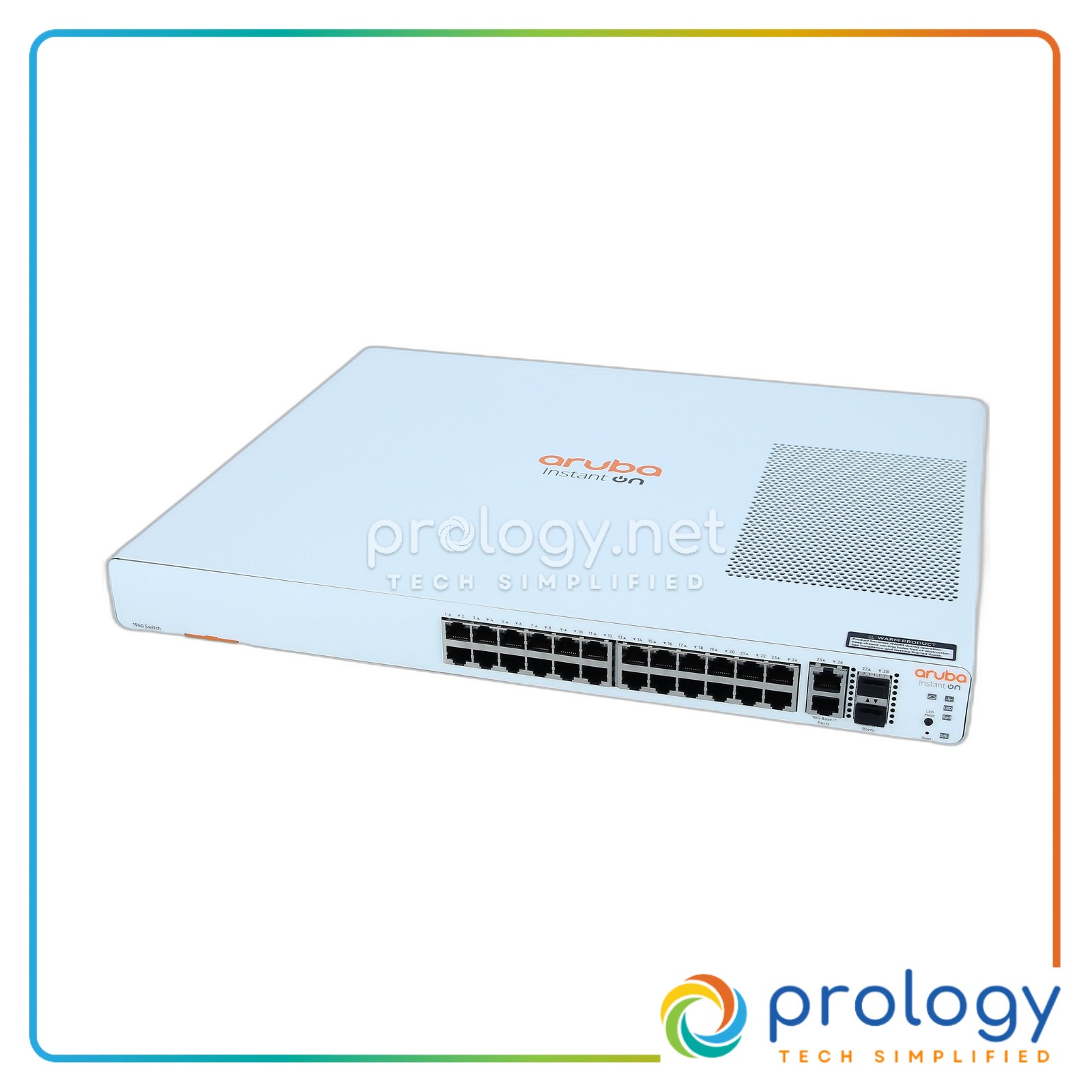 Aruba Instant On 1960 24G 2XGT 2SFP+ Switch product image