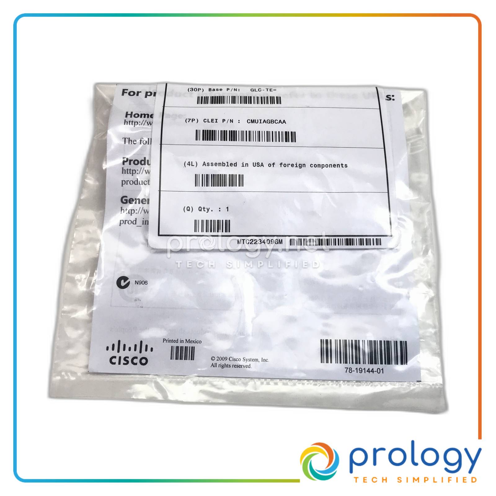 Cisco GLC-TE product image