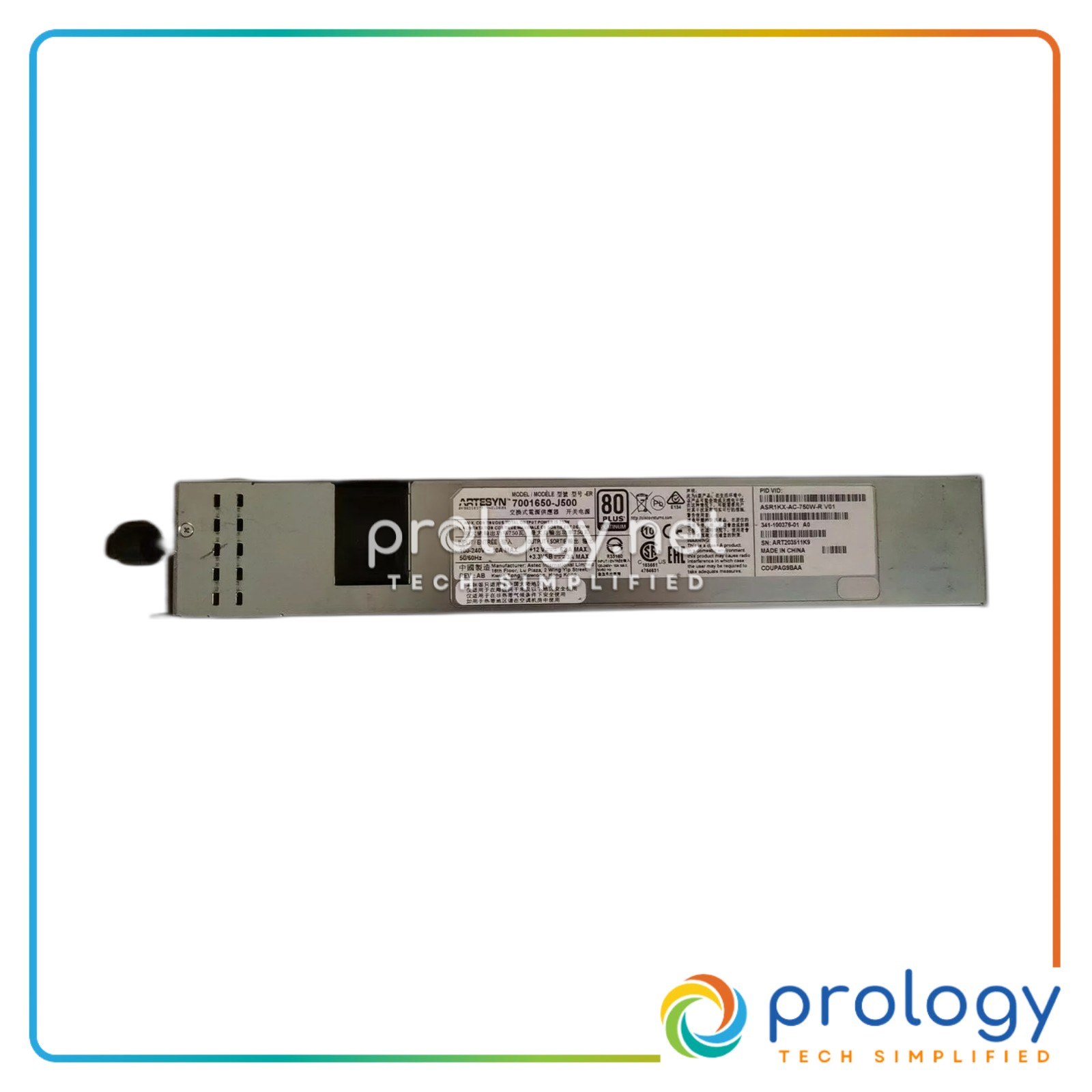 Cisco ASR1KX-AC-750W-R product image