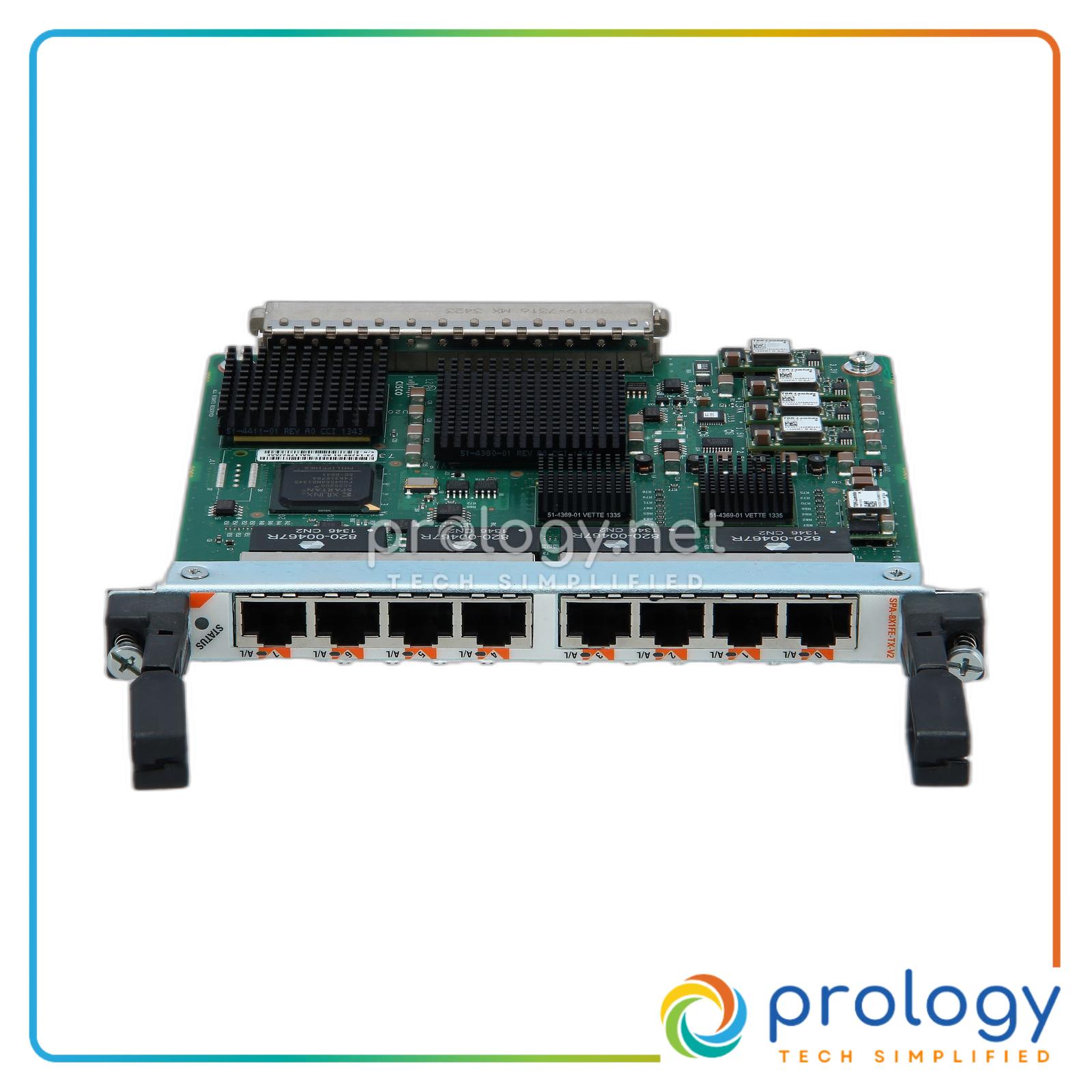 Cisco 8-Port Fast Ethernet shared port adapter