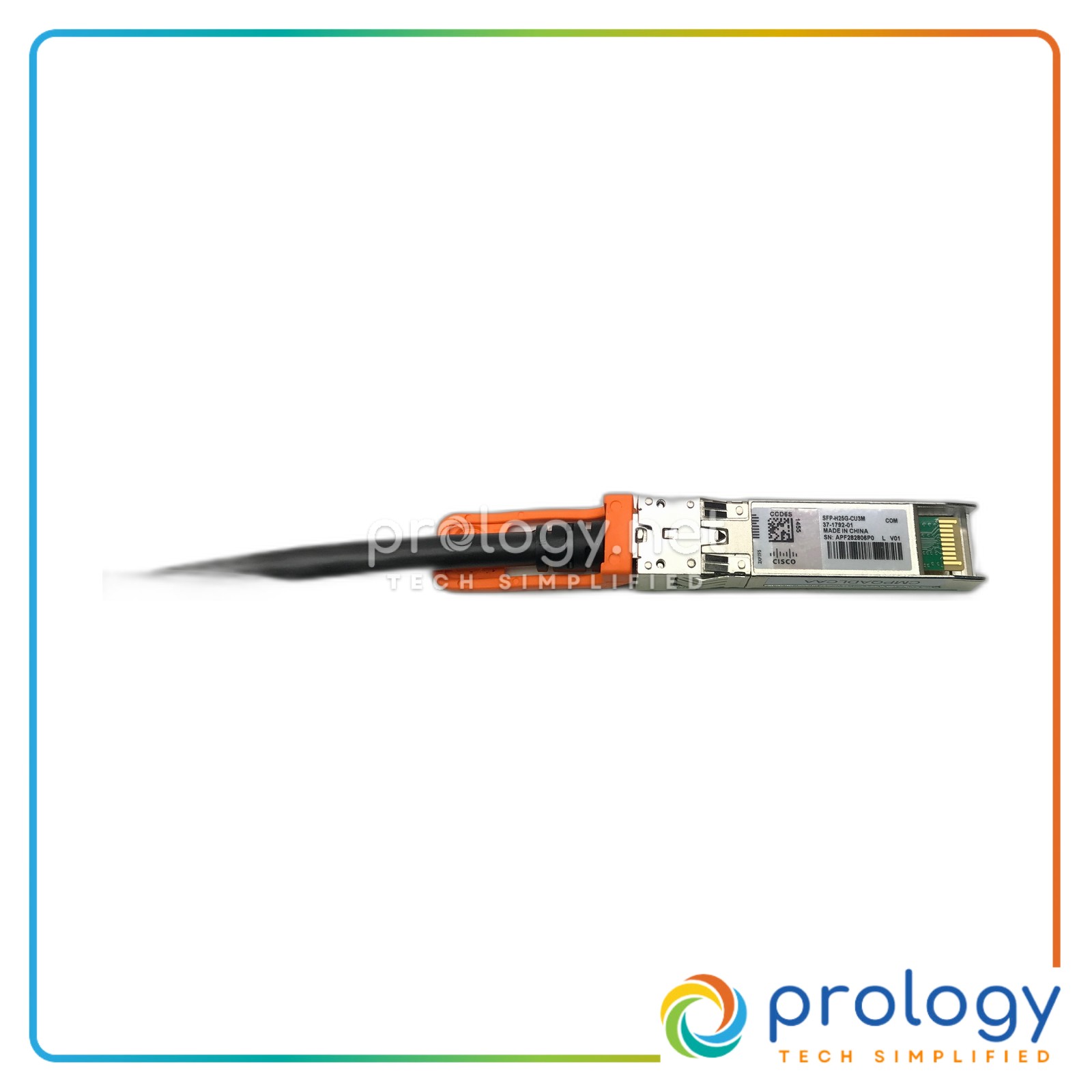 Cisco SFP-H25G-CU3M product image