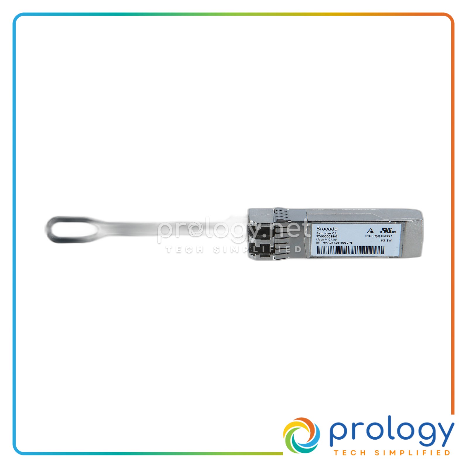 Brocade 16Gb SW Fibre Channel SFP+ product image