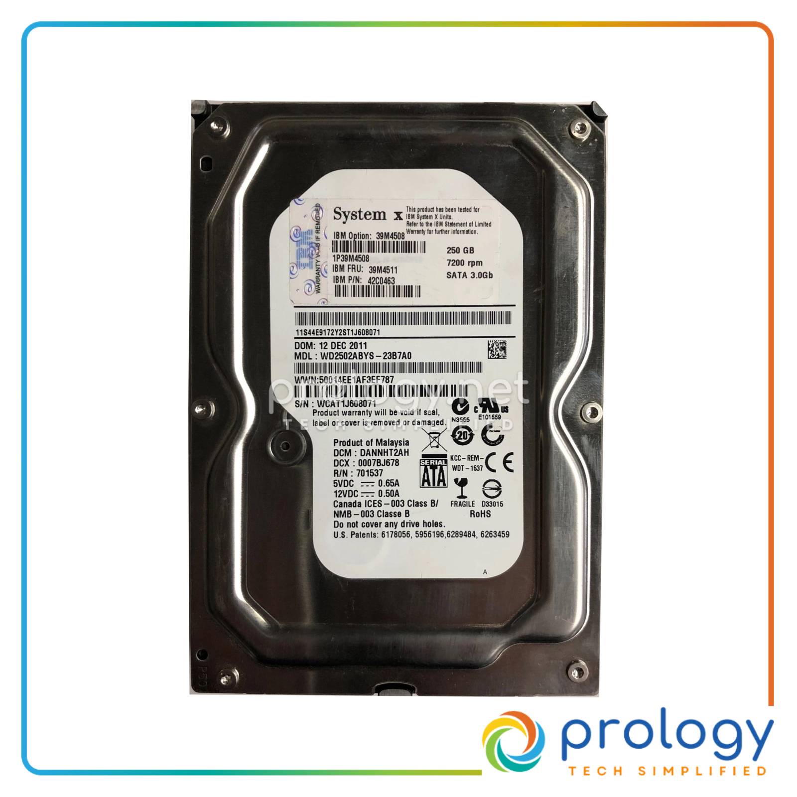 WD RE3 product image